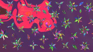 Güzel kumaş deseni. Çizim raster deseni. Çiçek arka planı.