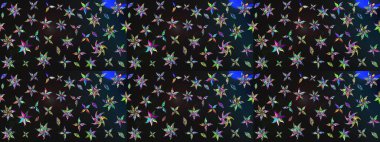 Organik motif arka planı. Çizim kalıbı. Raster illüstrasyonu. Ultraviyole kumaş deseni.