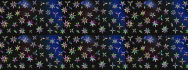 Güzel çiçek deseni. Gri ve mavi renkte çiçekler. Renkli Bahar Teması eskiz kalıbı. Düz Çiçek Elementleri Tasarımı.