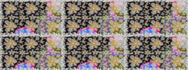 2019 Noel 'i, kar tanesi, yeni yıl. Gri renklerde ve altın elementlerle klasik, pürüzsüz desen.