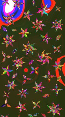 Suluboya desenli çiçek deseni. Dekorasyon ve tasarım için güzel bir desen. Çiçeğin suluboya çizimlerinin mükemmel deseni. Moda baskısı. Ayarlanmış.