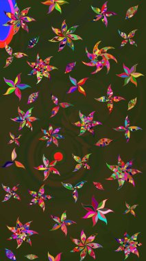 Yeşil ve gri renkte manzaralı çiçek deseni. Üst manzara, yumuşak stil. Çiçek kompozisyonu, el boyası, hassas şablon. Sevgililer günü ve tebrik kartı konsepti için şık bir davet.