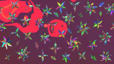 Küçük kahverengi ve pembe renkte oldukça eski bir besin torbası deseni, çiçekler. Millefleur 'lar. Tekstil, kumaş, kapaklar, duvar kağıtları, baskı, paket, koleksiyon defteri, örgü, dekupaj için çiçek arkaplanı..