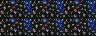 Güzel çiçek deseni. Gri ve mavi renkte çiçekler. Renkli Bahar Teması eskiz kalıbı. Düz Çiçek Elementleri Tasarımı.