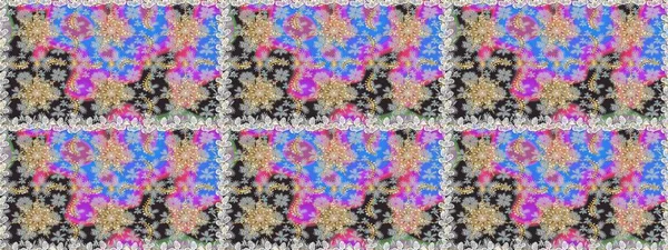 Süslü raster dekorasyonu. Lüks, kraliyet ve Viktorya dönemi konsepti. Gri renklerdeki altın element. Klasik barok çiçekli desenli altın renginde gri renkte..