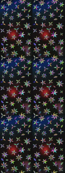 Çizim raster deseni. Güzel kumaş deseni. Çiçek arka planı.