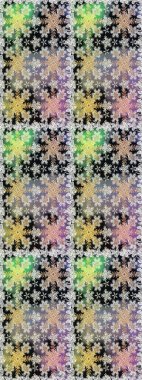 Kusursuz raster arka plan. Gri renklerdeki altın elementler. Duvar kâğıdı barok, İspanyol kumaşı. Çiçek deseni. Şekil grafik deseni.