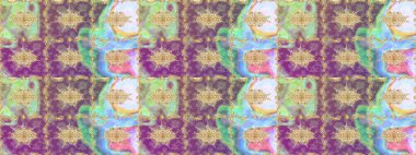 Çiçek süsü kumaş deseni, cam, çiçek desenli altın elementli, nötr renklerde metal. Klasik Raster altın eskiz modeli..