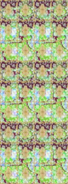 Süslü raster dekorasyonu. Barok tarzında duvar kâğıdı tasarımı için eskiz şablonu arka planı. Altın elementlerle nötr renklerde altın desen.