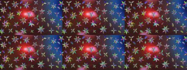 Raster. Kumaş, tekstil, duvar kağıdı baskısı için. Eskiz geçmişi. Raster illüstrasyonu. Tomurcukları çiçek olan sevimli bir çiçek deseni. Antika retro tarzı.