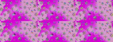 Raster şirin suluboya çiçek desenleri çiziyor. Büyük bir çiçek boyası seti. Kartlar, davetiyeler, tarih kartları ve daha fazlası için kullanılabilir.