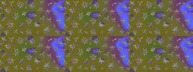 Elle çizilmiş sonbahar çiçeği deseni. Renkli kahverengi ve yeşil çizim deseni. Doodle tarzı. Tekstil ve kapak tasarımı için mükemmel. Kahverengi ve yeşil renkte çiçekler.