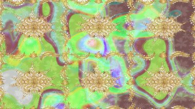 Noel, kar tanesi, yeni yıl 2019. Tarafsız renklerde altın elementli eskiz kalıbı.