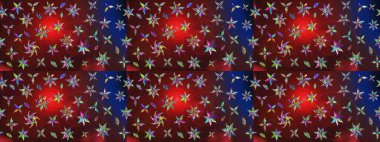 Gömlek, arka plan modelini çiz. Tropik çiçekler. Kahverengi ve kırmızı renkte çiçekler.