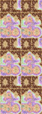 Damask arkaplanı. Altın çiçekli eskiz deseni. Tarafsız renklerde altın element. Barok tarzında altın çiçekli süs..