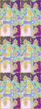 Barok tarzında altın çiçekli süs. Antika altın tekrarlanabilir duvar kağıdı. Damask çizimi tekrarlanıyor. Tarafsız renklerde altın element.