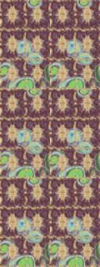 Kahverengi renklerde altın desenler ve altın elementler. Düz elle çizilmiş klasik koleksiyon. Arkaplan, kumaş, altın duvar kağıdı. Raster altın eskiz deseni.