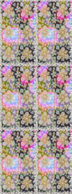 Barok tarzında altın çiçekli süs. Antika altın tekrarlanabilir duvar kağıdı. Tarafsız renklerde altın element. Damask pürüzsüz tekrarlama deseni.