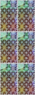 Noel, kar tanesi, yeni yıl. Kahverengi renklerde, altın elementlerle kusursuz klasik desen. Kahverengi renklerde, altın elementlerle altın pürüzsüz desen.