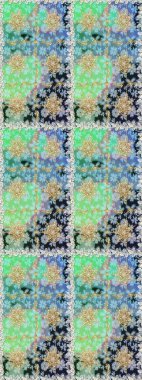 Tekrarlayan elementlerle kusursuz soyut arkaplan. Klasik raster şablonu. Tarafsız ve altın desenli.