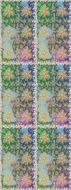 Klasik klasik klasik arka plan. Gri ve nötr renklerde altın elementlerle kusursuz desen. Geleneksel oryantasyon süsü. Kusursuz klasik raster altın desenli. Raster illüstrasyonu.