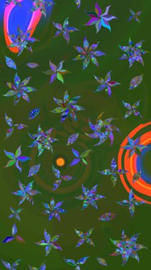 Suluboya desenli çiçek deseni. Dekorasyon ve tasarım için güzel bir desen. Moda baskısı. Çiçeğin suluboya çizimlerinin mükemmel deseni. Ayarlanmış.