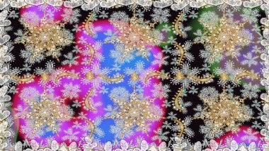 Doğu tarzı arabesk tarzında altın elementler. Kusursuz altın desenli bukleler. Raster altın pürüzsüz desen. Gri ve nötr renklerde pürüzsüz desen.