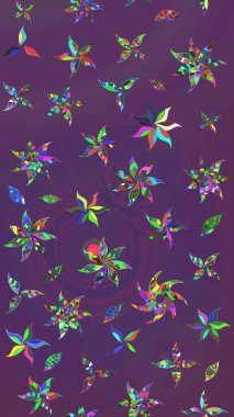 Millefleur 'lar. Küçük mor, mor ve çiçekli oldukça eski bir besin torbası deseni. Tekstil, kumaş, kapaklar, duvar kağıtları, baskı, paket, koleksiyon defteri, örgü, dekupaj için çiçek arkaplanı.