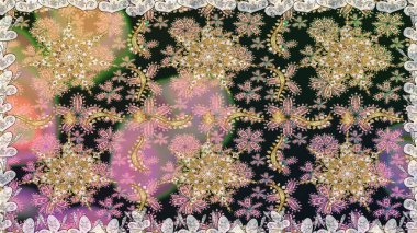 Gri ve nötr renklerde altın desenler ve altın elementler. Arkaplan, kumaş, altın duvar kağıdı. Raster altın pürüzsüz desen. Düz elle çizilmiş vintage koleksiyonu.