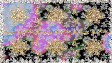 Kış kar dokusu duvar kağıdı. Noel altın kar tanesi kusursuz desen. Sembol bayramı, yeni yıl kutlamaları, altın desenler. Gri ve nötr renklerde altın kar taneleri.