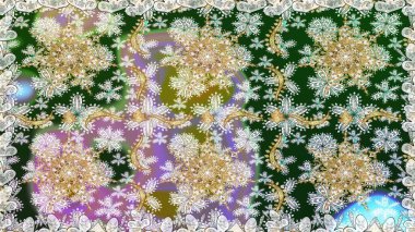 Klasik klasik klasik arka plan. Geleneksel oryantasyon süsü. Tarafsız ve gri renklerde altın elementlerle kusursuz desen. Kusursuz klasik raster altın desenli.