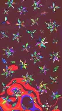 Parlak arkaplanda çiçek kompozisyonu olan suluboya desenleri çiz, ambalajlar, duvar kağıtları, kartpostallar, tebrik kartları, düğün davetiyeleri, romantik etkinlikler vs..