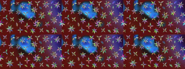 Tekstil, kumaş, kapaklar, duvar kağıtları, baskı, naylon, koleksiyon defteri, örgü, dekupaj için güzel bir eskiz. Küçük kırmızı ve kahverengi çiçeklerle oldukça kaliteli besin torbası deseni.