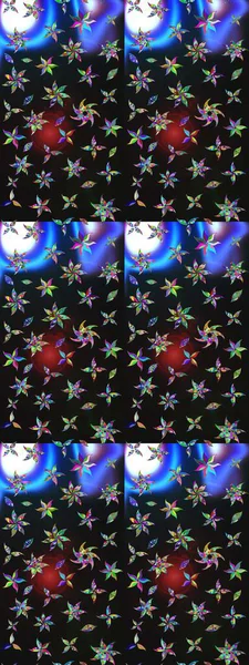 Gri ve mavi renkte manzaralı çiçek deseni. Sevgililer günü ve tebrik kartı konsepti için şık bir davetiye. Üst manzara, yumuşak stil. Çiçek kompozisyonu, el boyası, hassas şablon..