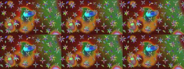 Süslü zentangle çizim dokusu, soyut çiçeklerle süslenmiş. Şekil verilmiş çiçeklerle eskiz deseni. Çiçek deseni duvar kağıdı, şablon dolguları ve web sayfası arkaplanı için kullanılabilir.