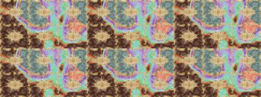 Raster oryantal süs. Altın şablonu çiz. Tarafsız renklerde altın elementlerle çizim deseni.