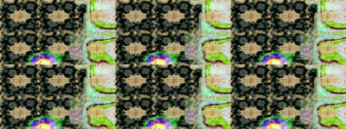 Doğum günü kartı, davetiye ya da afiş için iyidir. Raster illüstrasyonu. Siyah renkte altın. Ortaçağ çiçek desenini çiz. Dekoratif simetri arabesk.