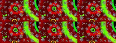 Kızılderili desenli desenli desenli şal deseni. Etnik Mandala süsü. Raster Henna dövme stili. Tekstil, tebrik kartı, boyama kitabı, telefon kılıfı baskısı için kullanılabilir.