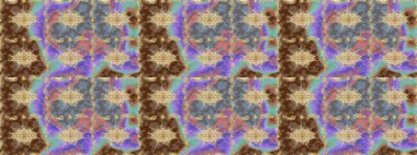 Raster geometrik arka plan. Altın renkli çizim çizimi. Kahverengi renklerde altın çiçekli eskiz deseni. Senin tasarımın için, duvar kağıdı..