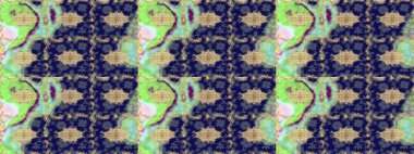 Doğu tarzı element. Davetiyeler, kartlar, web sayfası için Raster illüstrasyon. Tasarım şablonu için çizgi çizimi sınırı. Mavi renklerdeki altın element. Altın çizgili çiçek dekoru.