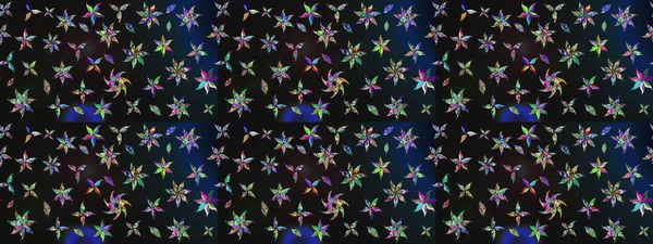 Taslak dekoratif arka plan, çiçek mandala. Çiçek. Raster illüstrasyonu. Gri ve mavi renklerde.