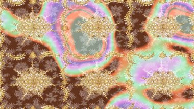 Paisley 'ler zarif çiçek desenli eskiz arka plan duvar kâğıdı resimleriyle klasik güzel modern 3D çizgili sanat eseri ve nötr desenli çiçek yaprakları ve süslemeleri..