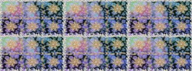 Kusursuz çiçek deseni. Gri renklerde grafiksel, modern, pürüzsüz desen. Duvar kâğıdı barok, İspanyol kumaşı. Kusursuz raster arkaplanı.