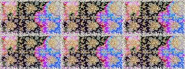 Gri renklerdeki altın element. Damask arkaplanı. Barok tarzında altın çiçekli süs. Altın çiçekli, pürüzsüz desen.