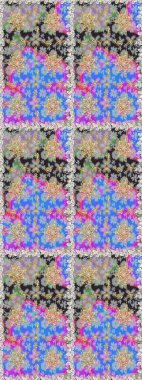 Kusursuz klasik raster altın desenli. Klasik klasik klasik arka plan. Geleneksel oryantasyon süsü. Gri renklerde, altın elementlerle kusursuz desen. Raster illüstrasyonu.