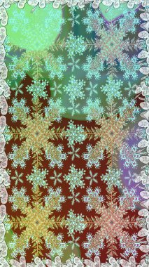 Süslü dantel iz sürücü. Geleneksel Arap dekoru yeşil renklerde. Duvar kâğıdı için altın süslü bir illüstrasyon. Doğu tarzında klasik tasarım öğesi. Çiçekli süslemeli, pürüzsüz bir desen..