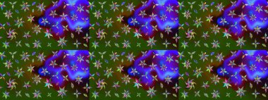 Şekil verilmiş çiçeklerle eskiz deseni. Süslü zentangle çizim dokusu, soyut çiçeklerle süslenmiş. Çiçek deseni duvar kağıdı, şablon dolguları ve web sayfası arkaplanı için kullanılabilir.