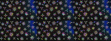 Gri ve mavi çiçekli eskiz deseni, suluboya çiçek deseni, sevimli çiçek, duvar kağıdı, kart veya kumaş için fayanslı. Raster - stok.