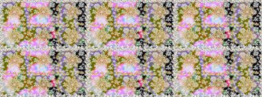 Kusursuz soyut bir arkaplan. Raster illüstrasyonu. Oriental raster klasik nötr ve altın desenli.