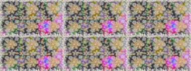 Geleneksel klasik altın desen. Raster oryantal süs. Barok tarzında kusursuz bir doğulu süsü. Altın elementlerle gri renklerde altın desen.